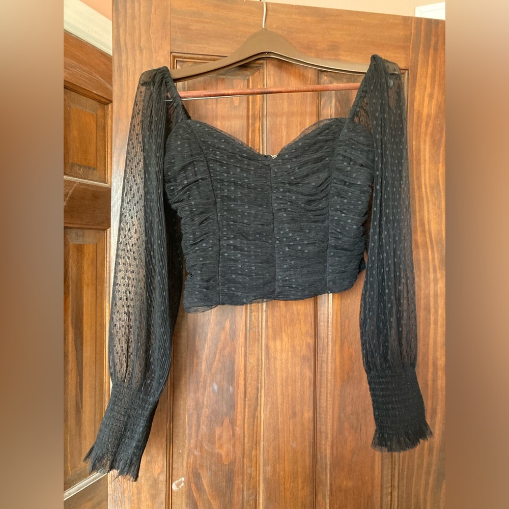 Luvalot womens cropped shirt.